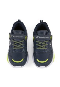 Champion WAVE RUNNING INSPIRED - Zapatillas - blue and neon yellow