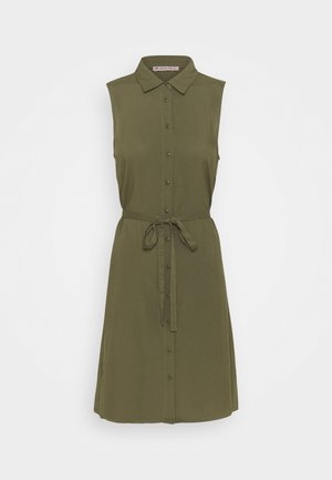 Vestido camisero - khaki