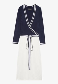 Anna Field Stickad klänning - dark blue