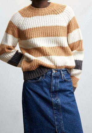Striktrøje - off-white