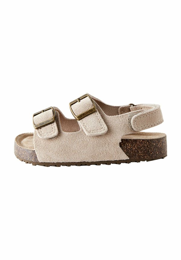 WIDE FIT (G) FIT - DOUBLE BUCKLE CUSHIONED FOOTBED - Lauflernschuh - neutral