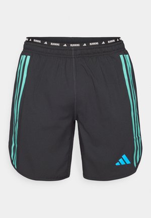 adidas Performance SHORT - Sports shorts - black/acid mint/bright blue