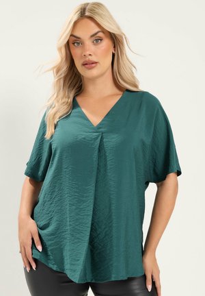 Yours Clothing, PLUS SIZE BLOUSES & SHIRTS - Blouse - teal