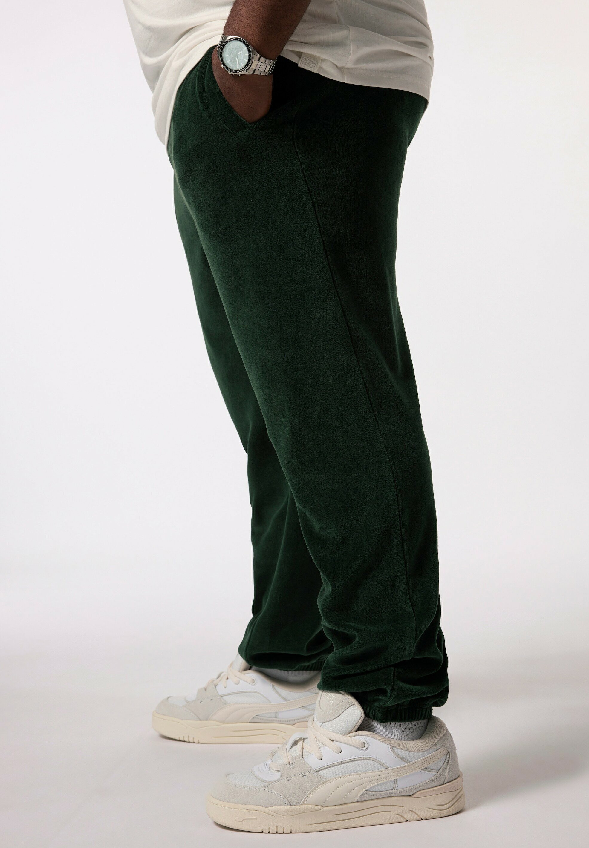Pantalon Jogging Baggy Homme – Coupe Large, Taille Haute, élastique – Confortable Pour Sport, Détente, Grandes Tailles