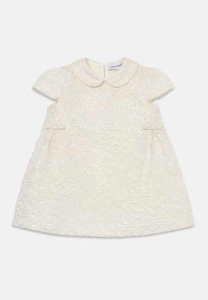 DRESS - Cocktailklänning - white/gold-coloured