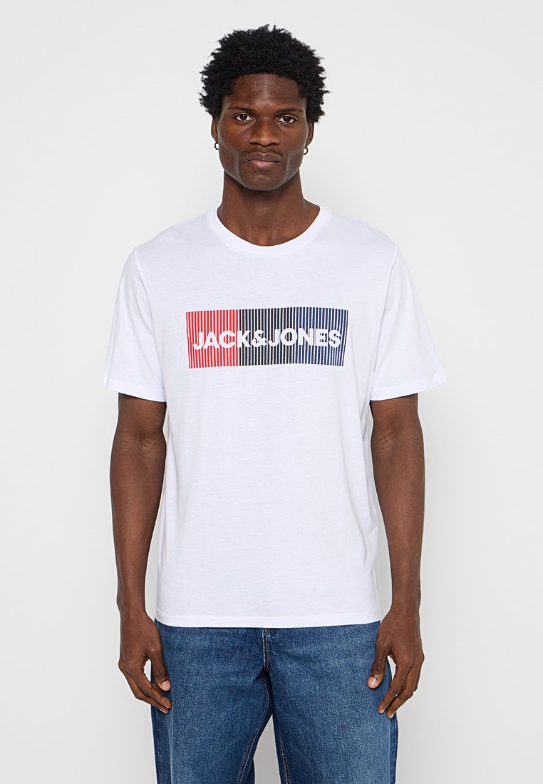 jack & jones T-shirt print zwart