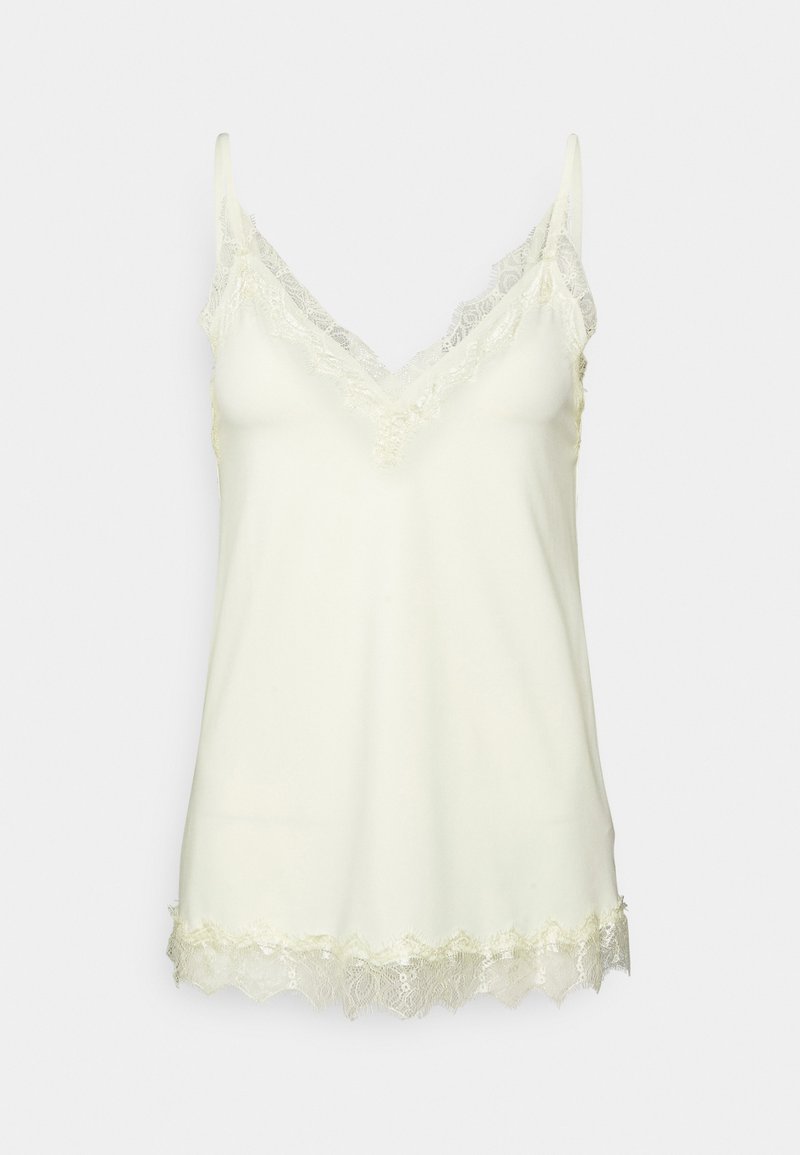 Rosemunde STRAP - Top - pale yellow