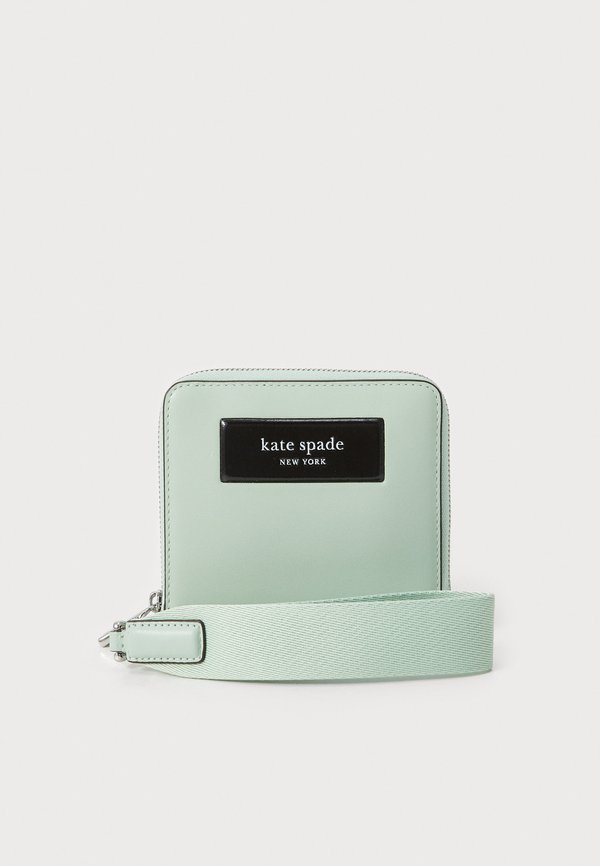 LABEL SMALL COMPACT WRISTLET - Wallet - pistachio ice