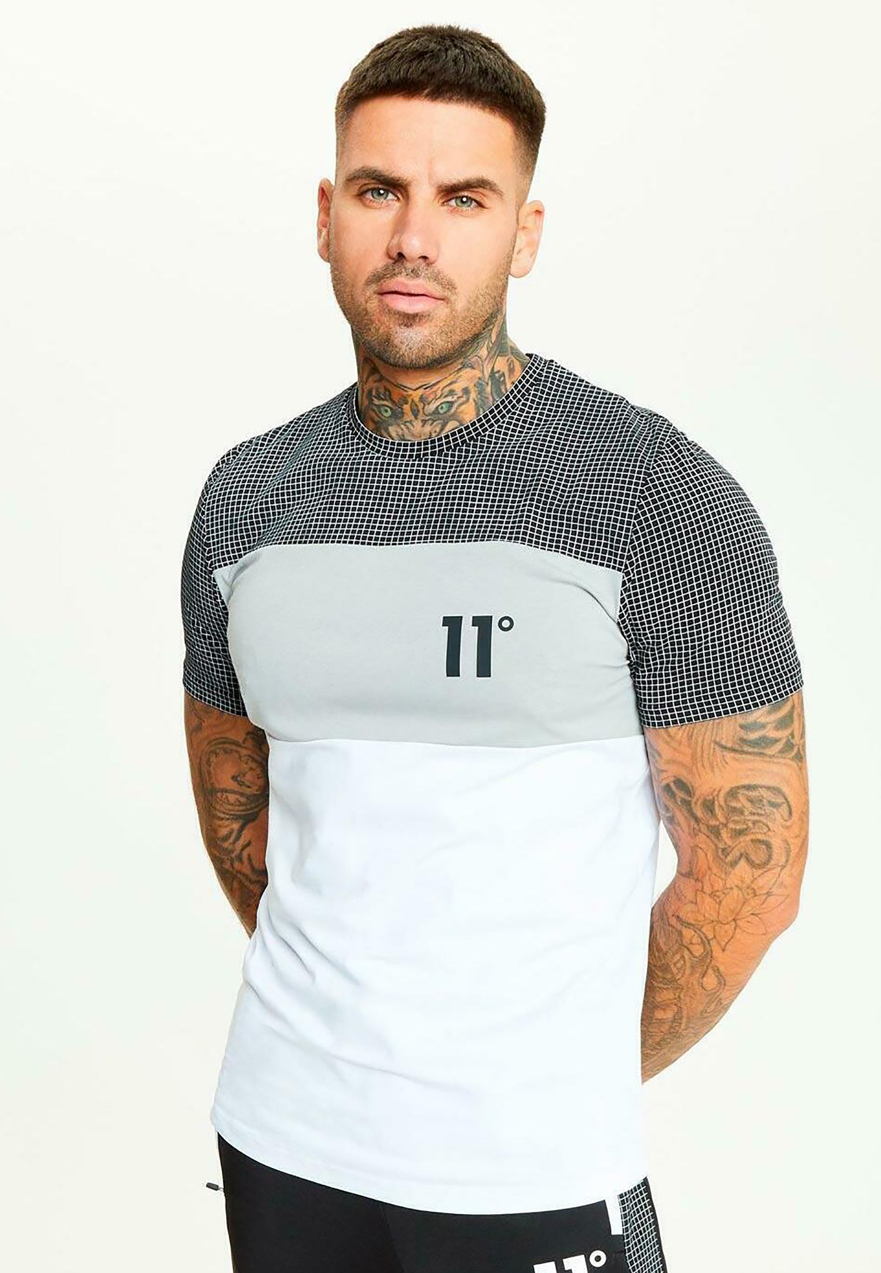 11 DEGREES Camiseta estampada - multicolor/blanco - Zalando.es