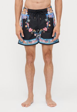 SWIM GOLFO LA VACANZA FOULARD PRINT - Short de bain - black/multicolor