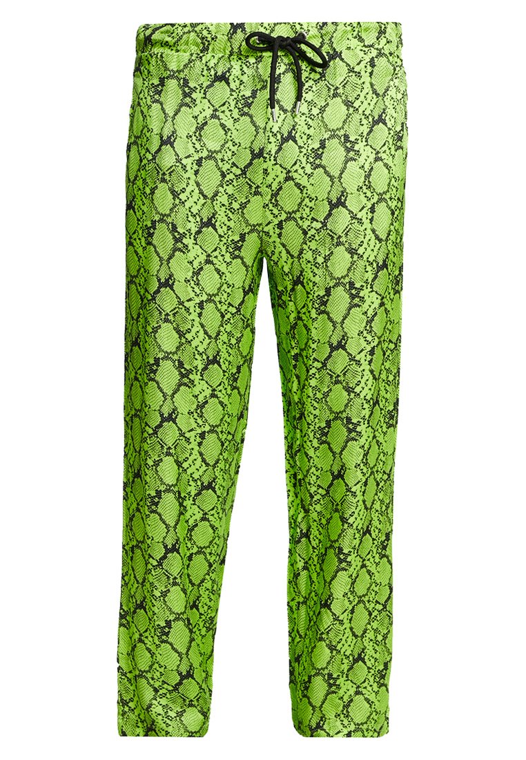 Jaded London SNAKESKIN PANT Bukse neon green Zalando.no Jaded London SNAKESKIN PANT Bukse neon green Zalando.no