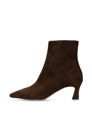 Manfield MIT ABSATZ - Enkelkaarsjes - braun