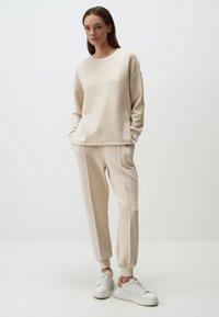 Jimmy Key CREW NECK LONG SLEEVED - Felpa - beige