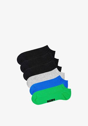 Happy Socks 6 PACK - Socken - schwarz grau blau grün
