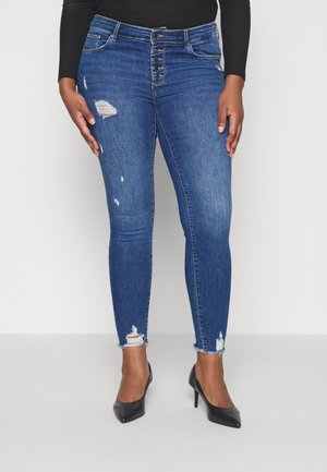 CARWILLY LIFE JEANS - Jeans Skinny Fit - medium blue denim