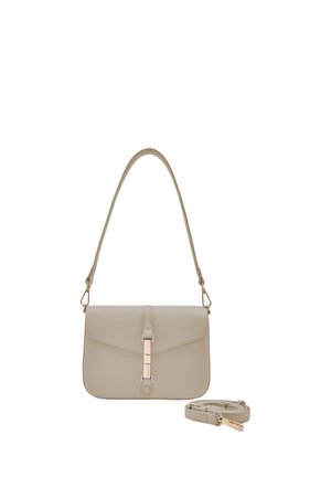 Seidenfelt, SEIDENFELT BAGS LOVIISA SMALL CROSSBODY - Handbag - cool taupe