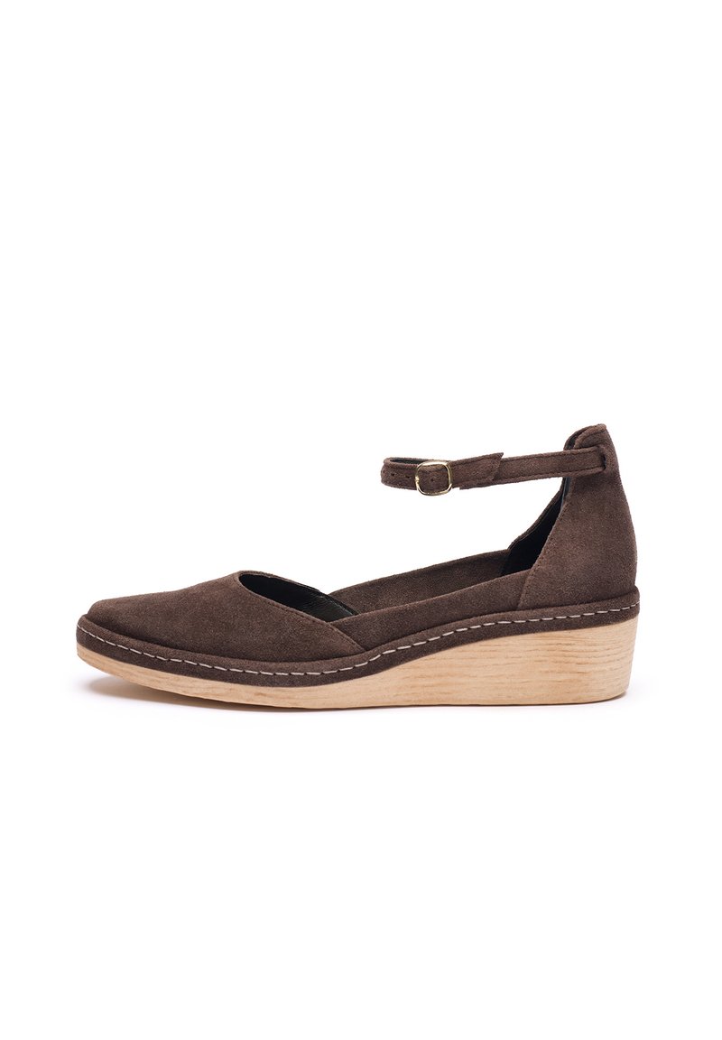 RYŁKO Wedges - brown - Zalando