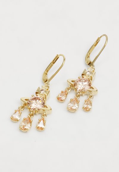 Vivienne Westwood JOAQUINA EARRINGS - Boucles d'oreilles - gold-coloured/champagne
