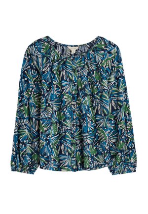 Seasalt Cornwall, MALLOW  - Blouse - teal artist marks maritime