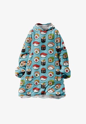 Mr. GUGU & Miss GO, Huggie Blanket SUSHI - Fleece jumper - blue