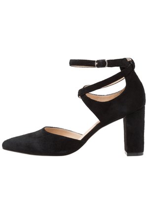 LEATHER  - Højhælede pumps - black