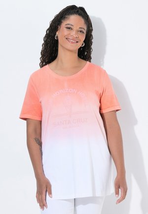 Angel of Style, SANTA CRUZ GRADIENT GRAPHIC TEE - T-Shirt print - coral