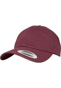 Flexfit - PEACHED COTTON TWILL DAD - Casquette - maroon Image miniature 1