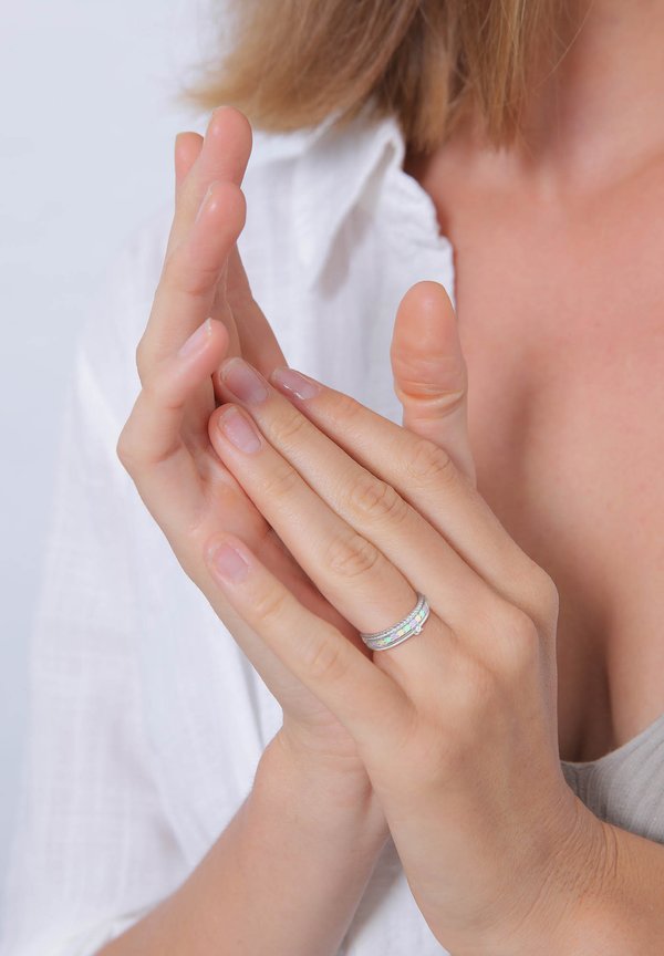 3 PACK DESIGN - Ring - silberfarben