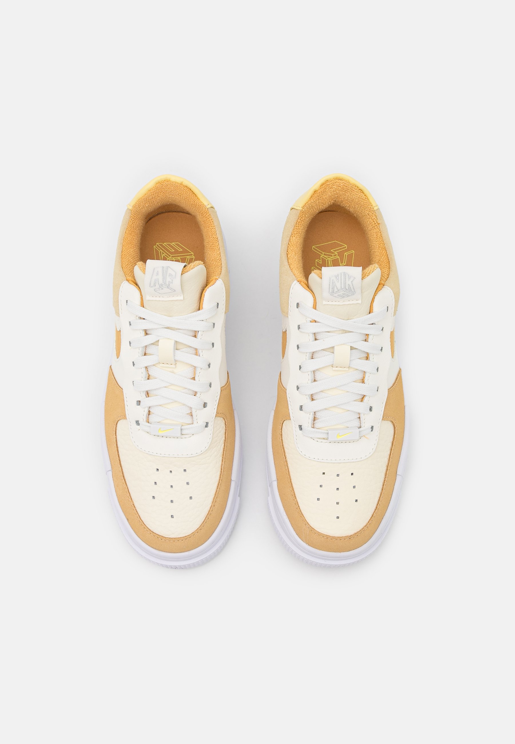 Nike Sportswear AIR FORCE 1 PIXEL - Baskets basses - sail/bucktan/coconut  milk/lemon drop/beige - ZALANDO.FR