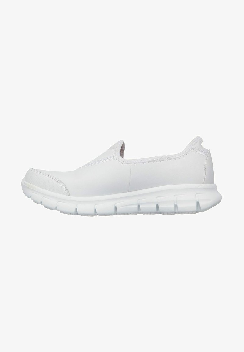 Skechers WORK SURE TRACK - Sneaker low - white wht