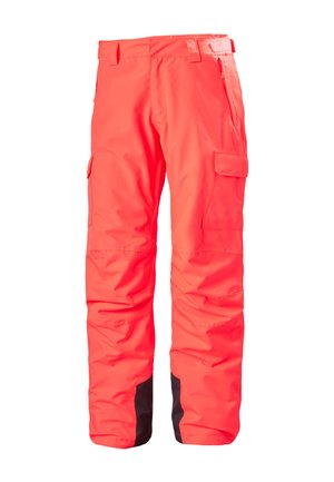 SWITCH CARGO INSULATED - Ski pants - neon coral