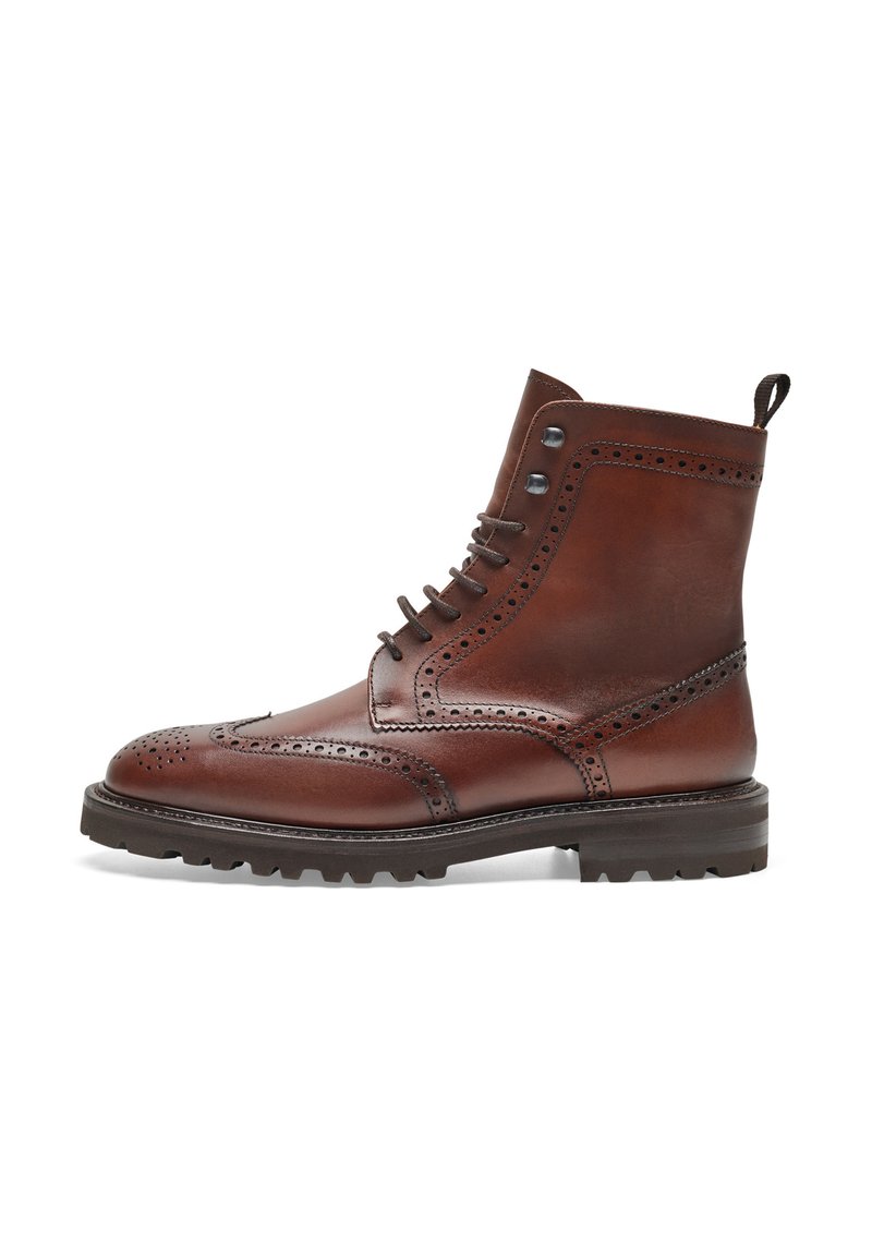 Henry Stevens Stivaletti stringati - mittelbraun