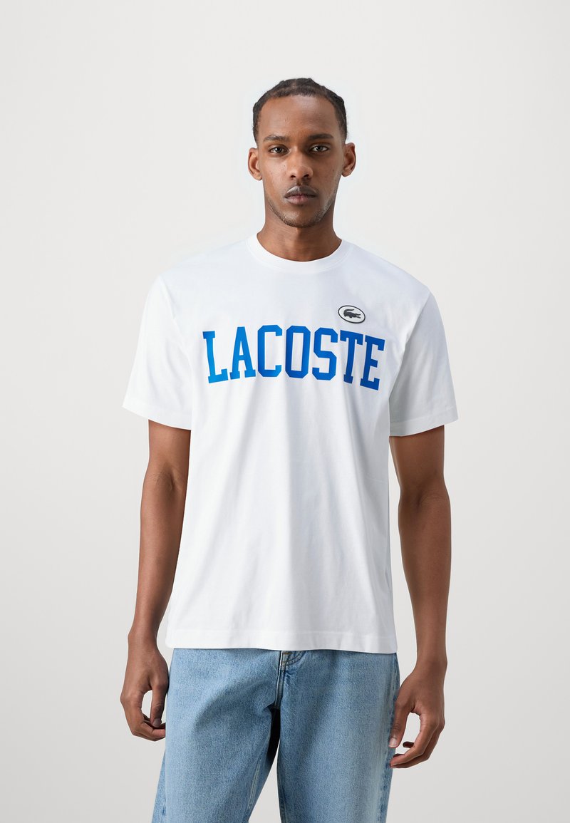 Lacoste - T-shirt z nadrukiem, Powiększ