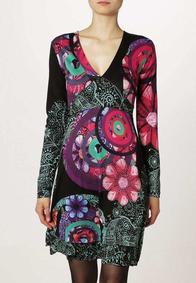 Robe Desigual Multicouleur Taille S - Style Décontracté Longueur Genou