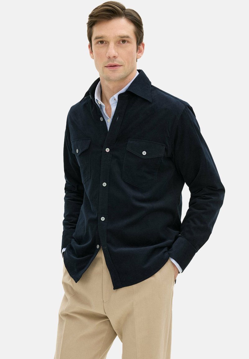 Oscar Jacobson Camicia - navy