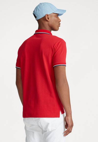 Polo Ralph Lauren CUSTOM SLIM FIT MESH POLO SHIRT - Polo krekls - red