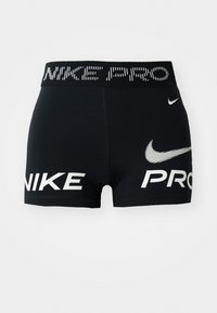 365 SHORT  - Leggings - black/white