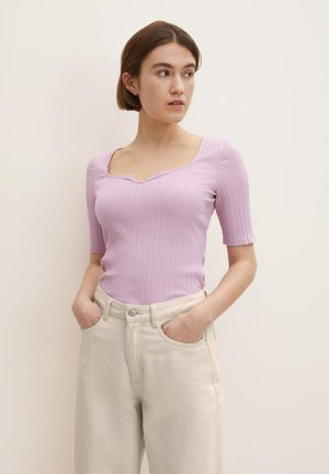 Camiseta básica - soft mauve