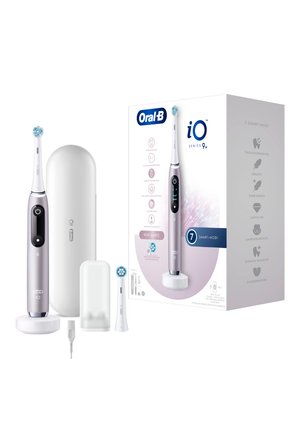 ORAL-B ELEKTRISCHE ZAHNBÜRSTE - IO 9 + LADE-REISEETUI - ROSE QUA - Electric toothbrush - pink
