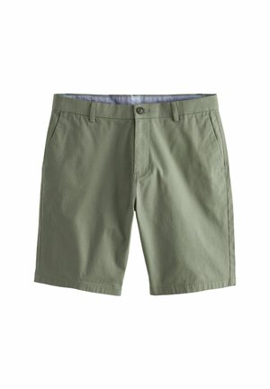 Next STRAIGHT FIT STRETCH CHINO - Shorts - sage green