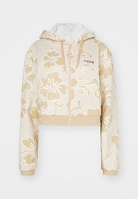 Roxy KELIA ZIPPED - Sweat zippé - toasted almond lolli