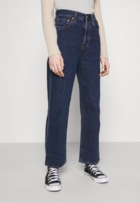 Levi's® RIBCAGE STRAIGHT ANKLE - Jeans a sigaretta - noe dark mineral