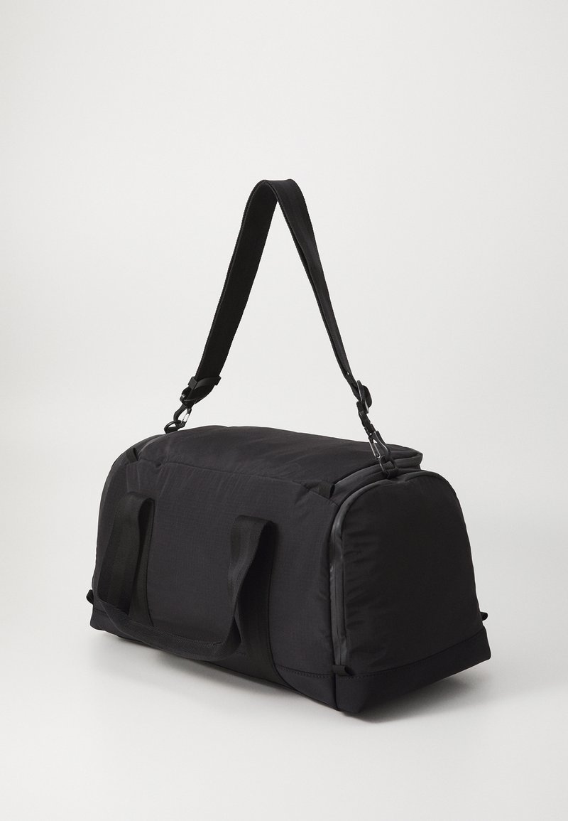 Sac De Voyage Grand Format Hugo Boss Noir - Duffle En Cuir, Fabrication France, Neuf Sans étiquettes