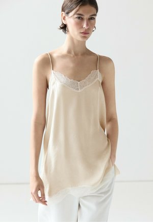 Massimo Dutti, Top - beige