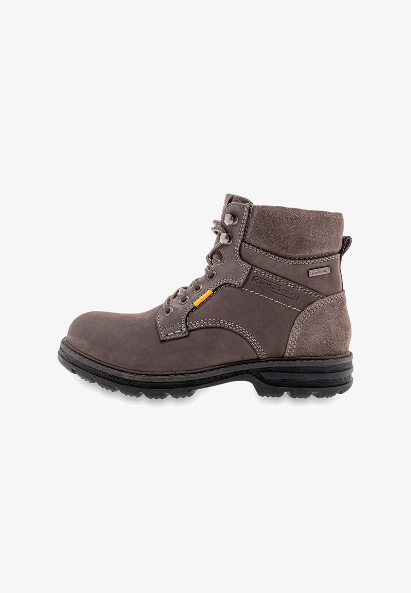 camel active Schnürstiefelette - asphalt