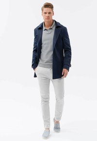Ombre Trenchcoat - blue navy