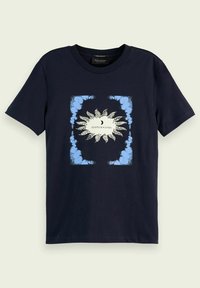 Scotch & Soda Camiseta estampada - blue