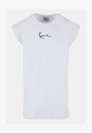 Karl Kani SMALL SIGNATURE TEE - Topp - white