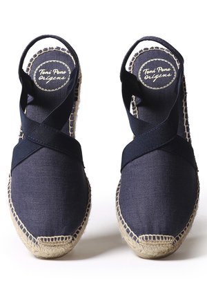 Toni Pons TER - Sandalen met sleehak - navy