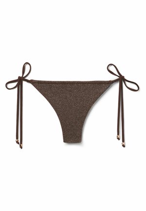 Calzedonia, BROWN GLITTER BRAZILIAN - Braguita de bikini - brown